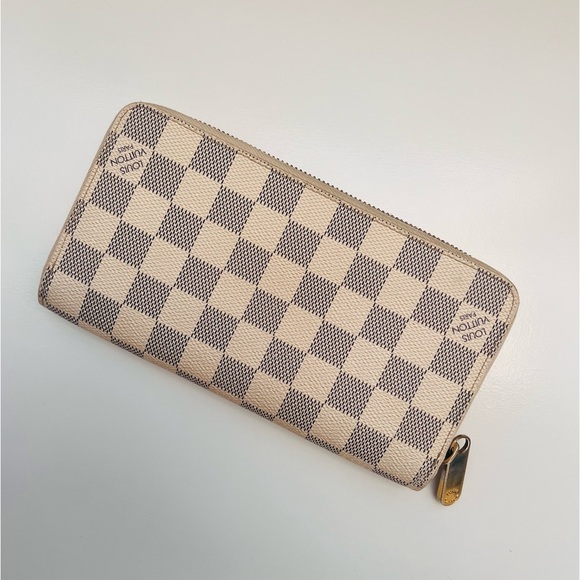🔥LOUIS VUITTON Damier Azur Zippy Wallet - Picture 5 of 12